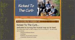 Desktop Screenshot of kickedtothecurbmusic.com