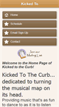 Mobile Screenshot of kickedtothecurbmusic.com